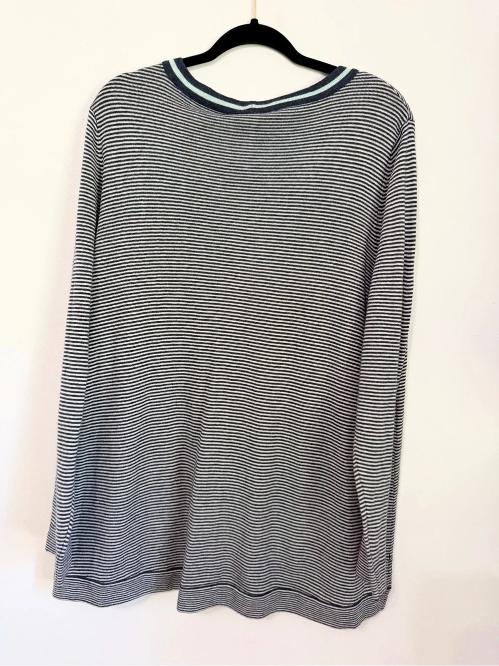 J.Jill stripes cardigan wool blend size large NWT